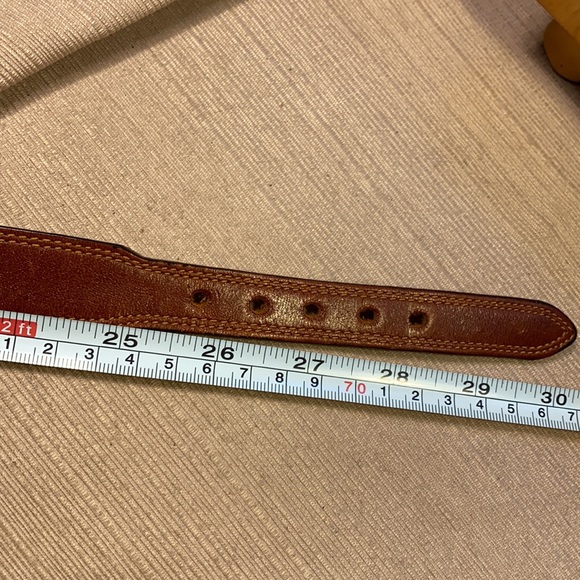 Leegin made in USA🇺🇸 leather/feather belt vintag - Picture 15 of 16